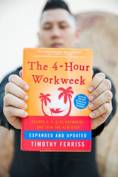 My latest book recommendation. The 4-Hour Workweek by Timothy Ferriss!